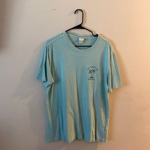 H&M Men’s Turquoise Islands of Hawaii T-Shirt Med.